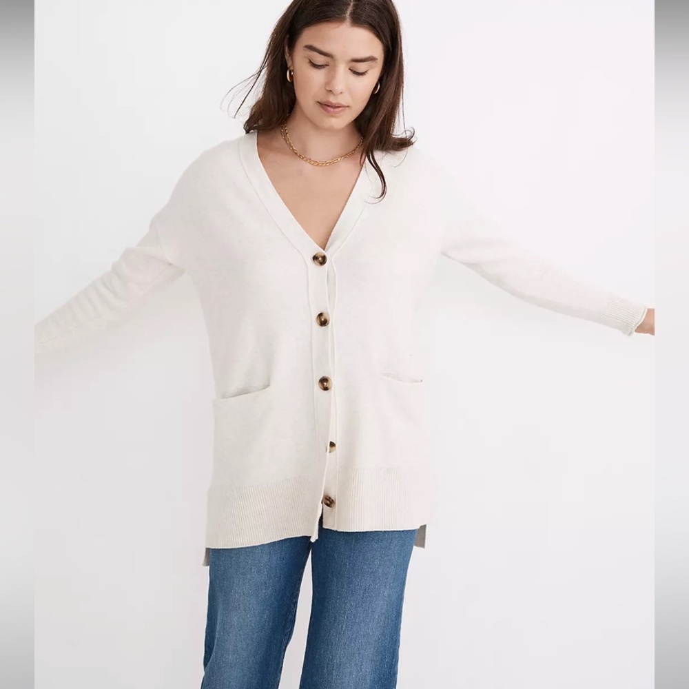 MADEWELL MILLER CARDIGAN SWEATER